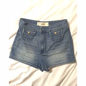 High Waisted Jean Shorts