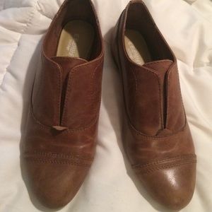 Cognac Oxfords