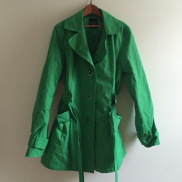 Green Rain Jacket