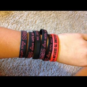 Cheer Athletics Panther bracelets