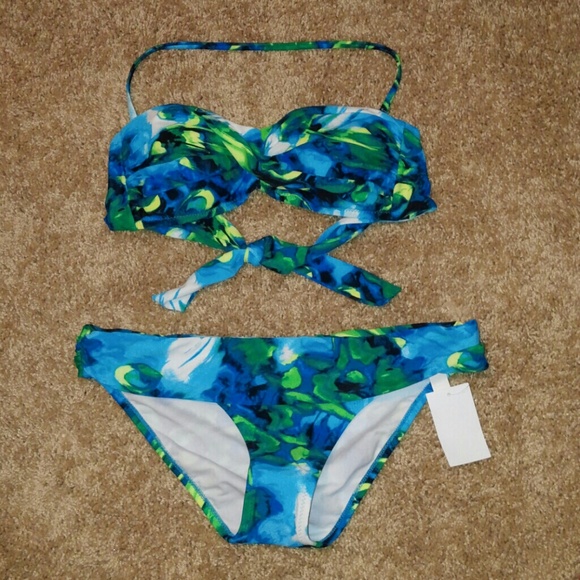 New ABS 2pc Swimsuit sz 8 (Allen Schwartz)
