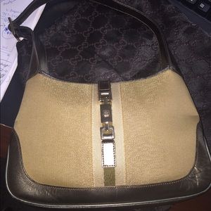 100% authentic GUCCI rare gold handbag