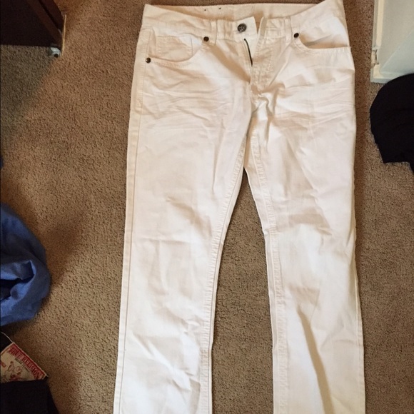 Men white jeans size 34*34