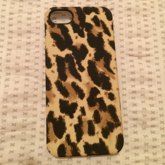 J. Crew Accessories - J. Crew iPhone 5 leopard print case!
