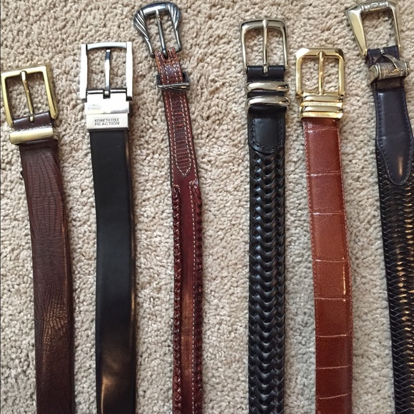 7 men's dress belts