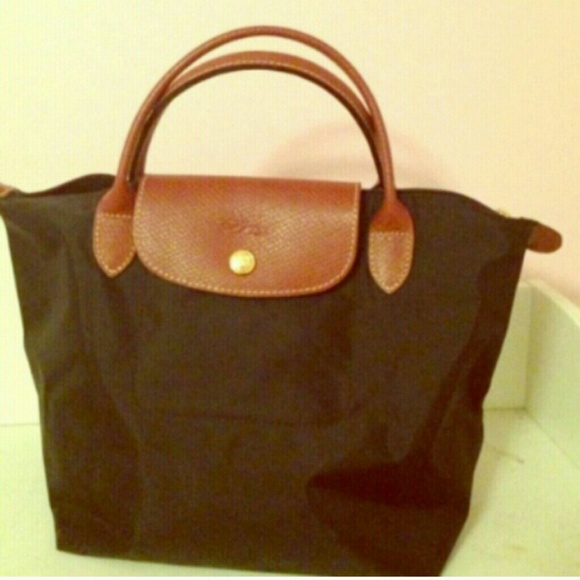 Black Longchamp Le Pliage Bag