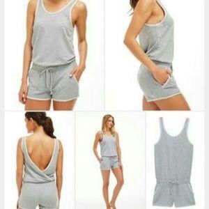 Fabletics grey romper