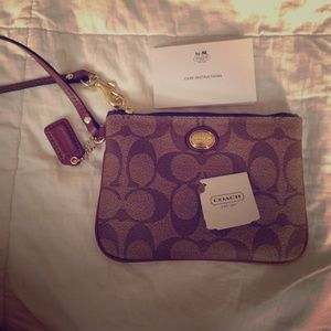 Coach wristlet