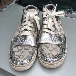 Women's Coach Shoes sequin sparkle