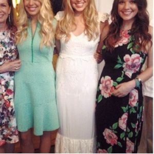 Black Floral Yumi Kim maxi dress