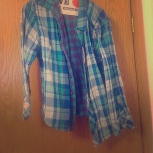 Irreversible plaid shirt