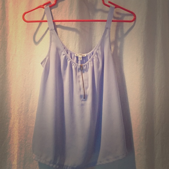 Express half zip tank