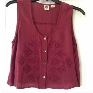 Roxy crop top