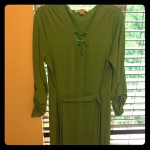 Michael Kors green dress
