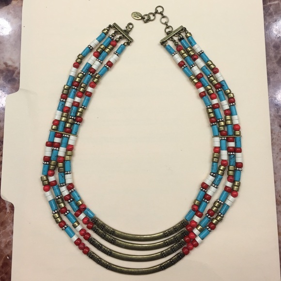 Genuine Vintage American Stone Necklace
