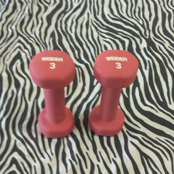 3lb weights have to stay fit to shop :-)
