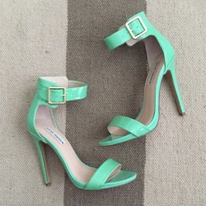 Steve Madden Marlenee Heels Mint Green