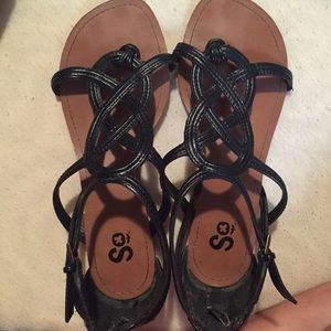 Black Sandals