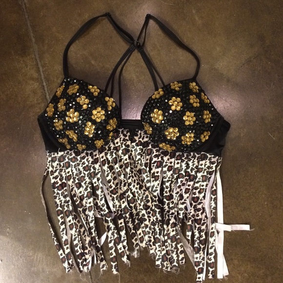 Cheetah Rave Bra