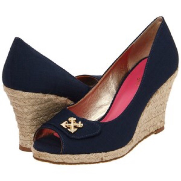 LILLY PULITZER Resort Chic Critter Wedge