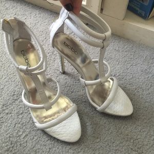 LIMITED TIME DISCOUNTED Bebe white alligator skin