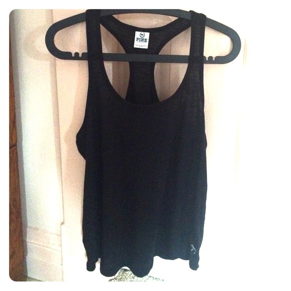 PINK Victoria Secret Black & Pink Tank, XS