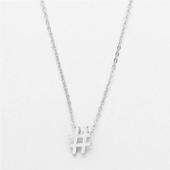 💗Brand New Hashtag Necklace💗