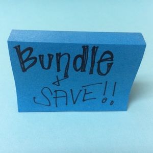 Please bundle items!! 📦