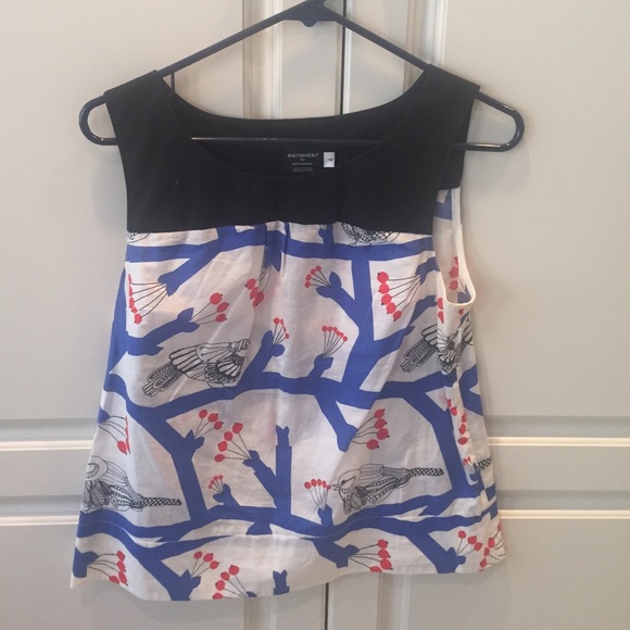 Marimekko for Anthropologie Top
