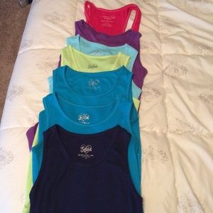 7 tank tops- multiple colors