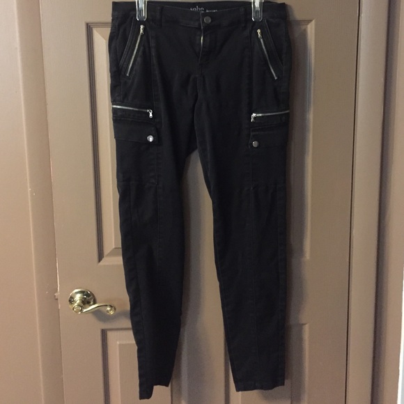 Ny&co black cargo pants