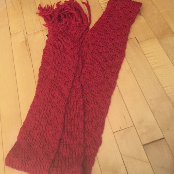 Red scarf
