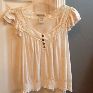 Beige top American Rag