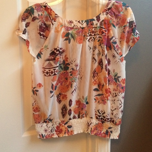 American Rag printed top - Picture 2 of 4