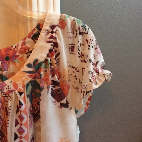 American Rag printed top - Picture 3 of 4