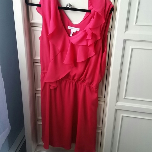 BCBG silk cocktail dress