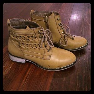 LABOR DAY SALE: Brand new/never worn woven booties