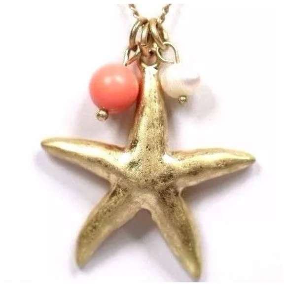 Layered Starfish Necklace - Picture 4 of 7