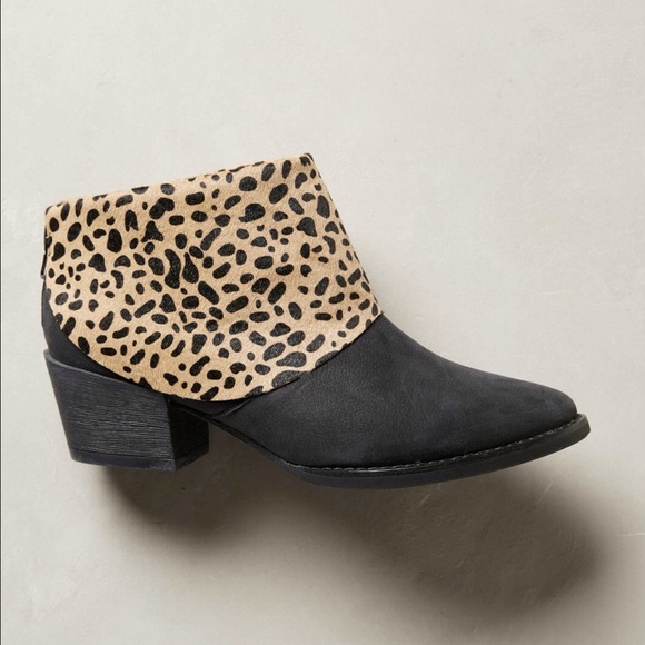 Anthropologie Shoes - Anthropologie Tarzan Booties 7M in Black NEW