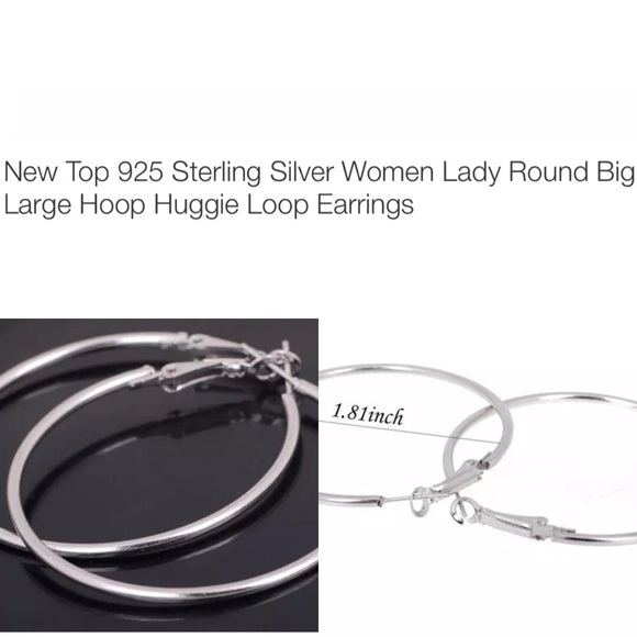 New! Hoop earrings! - Picture 1 of 2