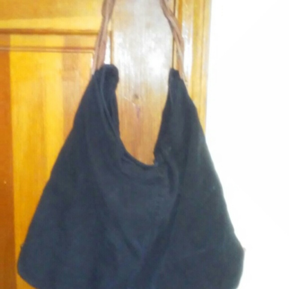 OLD NAVY BLACK Cloth Hobo Purse
