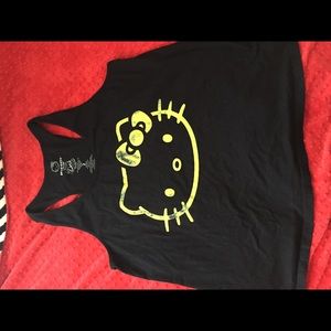 Hello kitty racerback tank