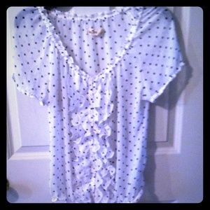 Hollister Polka Dot Blouse
