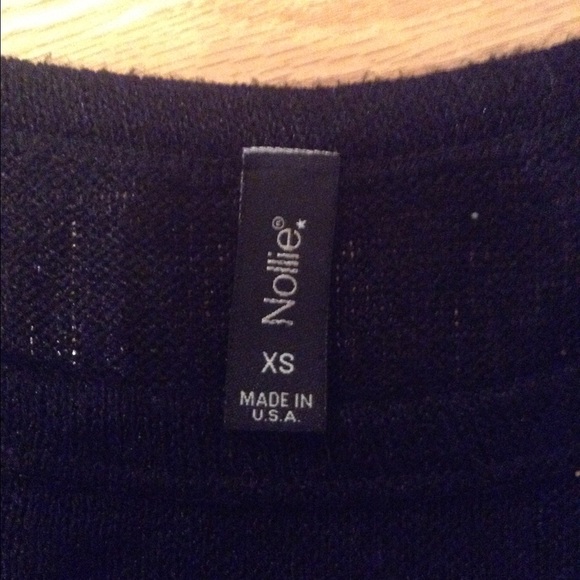 Nollie Black Cropped Sweater - Picture 3 of 3