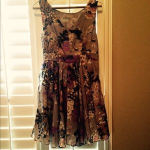 Cute printed sundress with petty coat underneath
