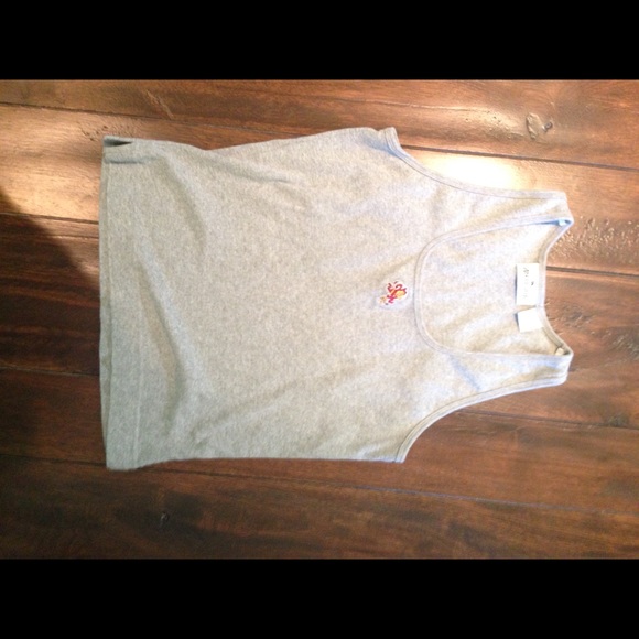 Grey Antigua tank top with sparky