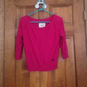 Magenta sweatshirt