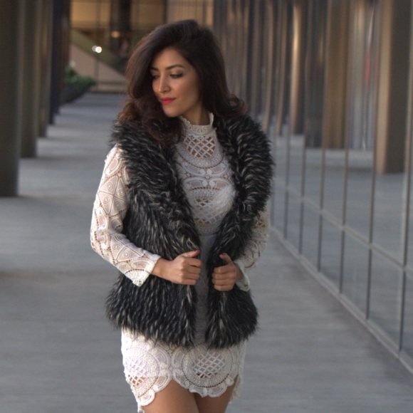 White Lace Dress - Picture 3 of 3