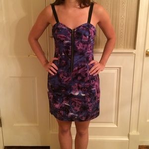 Urban outfitters purple floral dress. Size small