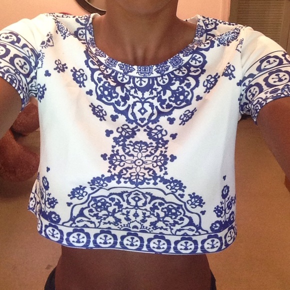 Sabo Skirt Porcelain two-piece set TOP